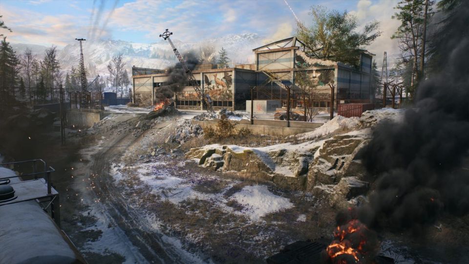 Battlefield 2042 ukazuje českou mapu. Nabídne opuštěnou a zasněženou továrnu