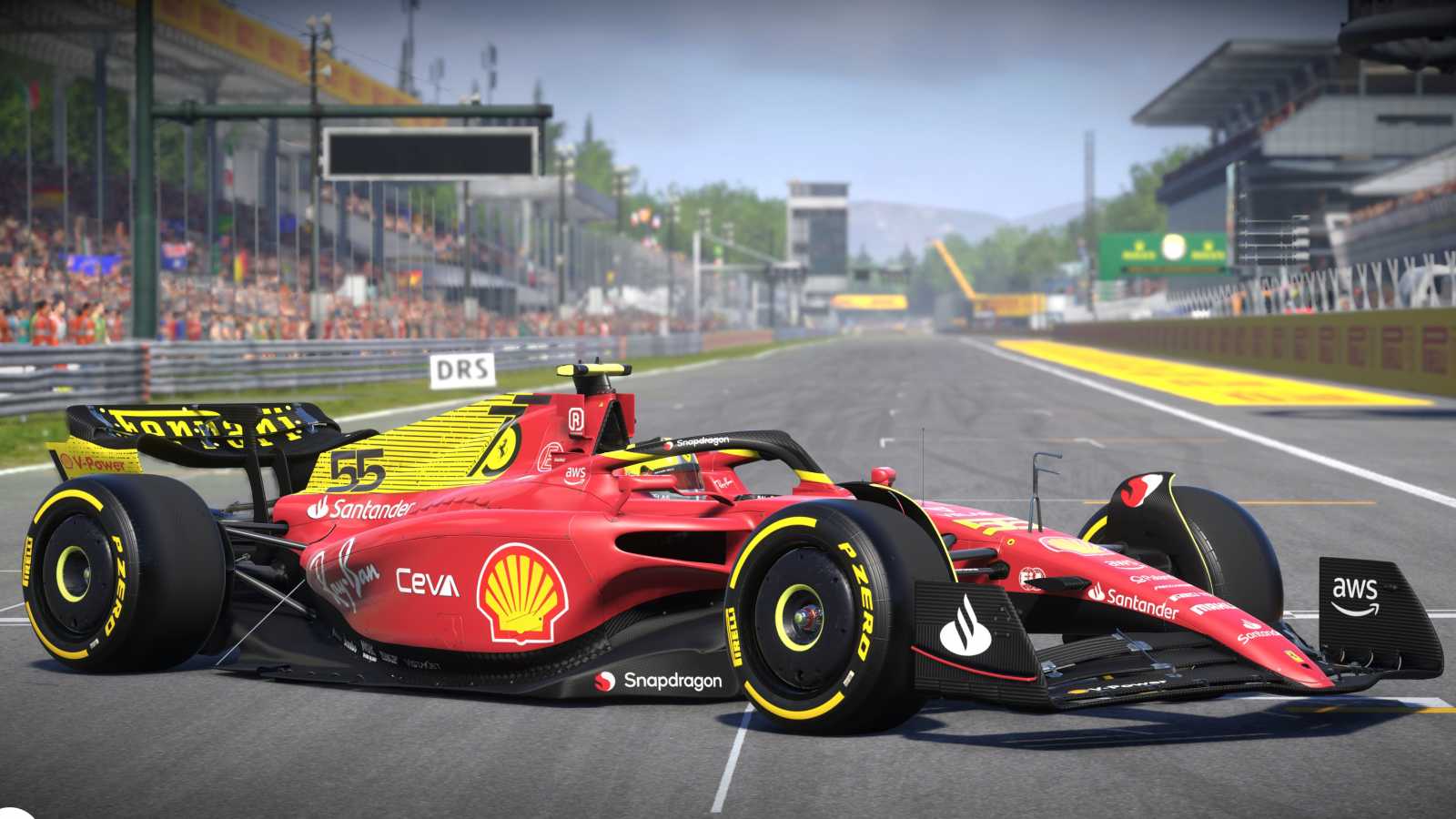 V F1 2022 se projedeme v Šanghaji i s novým žlutým polepem stáje Ferrari