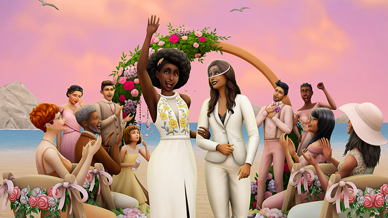 Svatební balíček pro The Sims 4 kvůli sňatku stejnopohlavního páru nevyjde v Rusku