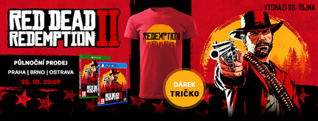 Půlnoční prodej RDR 2 a soutěž o hru zdarma