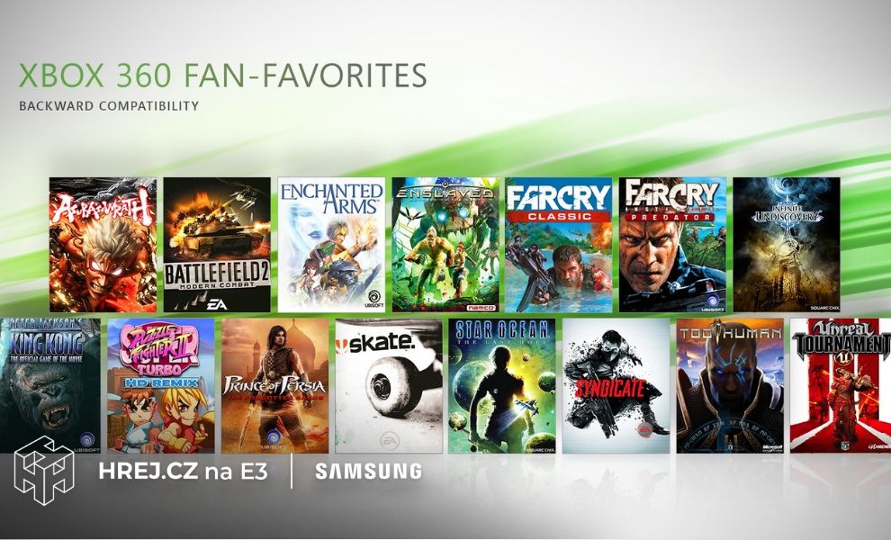 Poslední hry zpětné kompatibility Xboxu