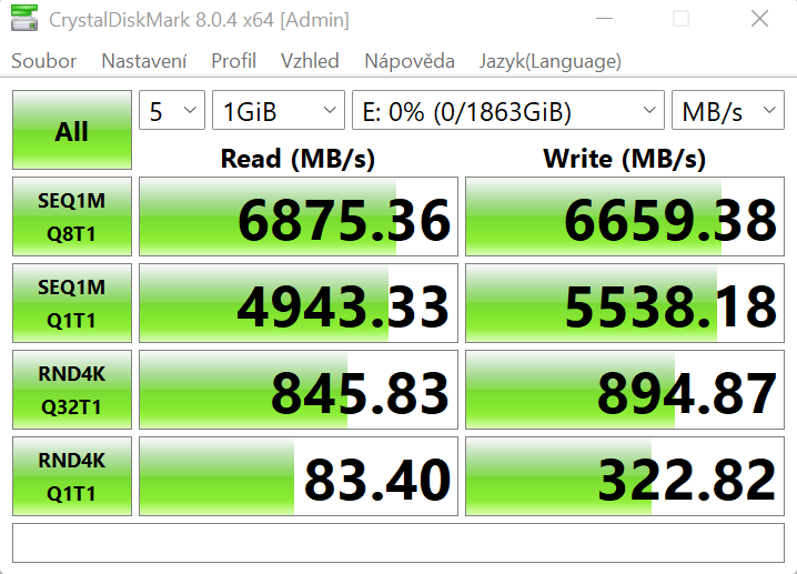 Recenze WD_BLACK SN850X, M.2 disku do budoucnosti