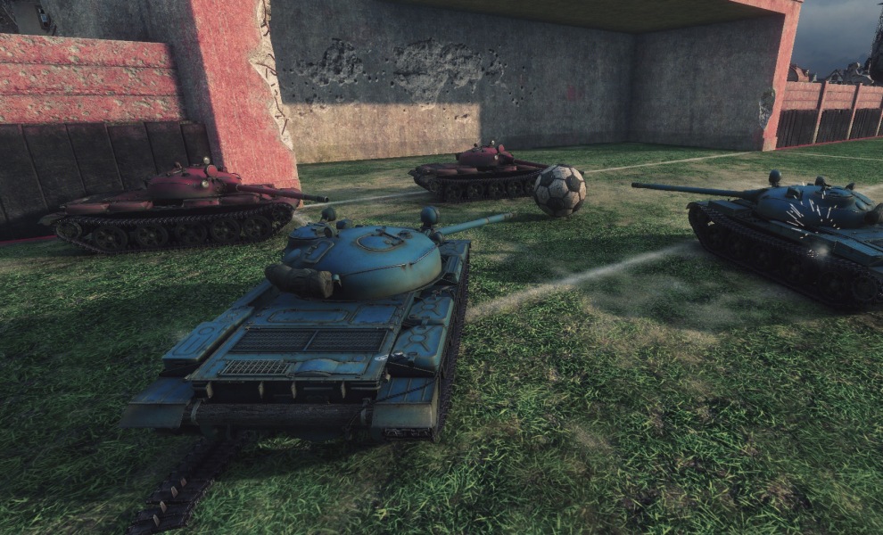 Zahrajte si fotbal ve World of Tanks!