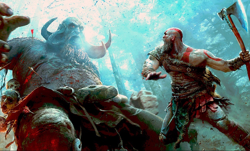 Video ukazuje vtipné momenty z God of War