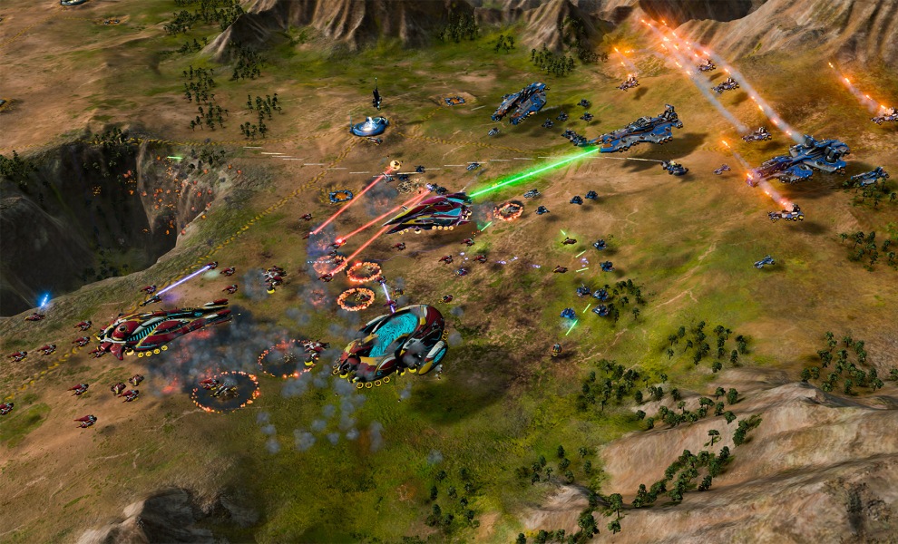 Ashes of Singularity se spojuje s datadiskem