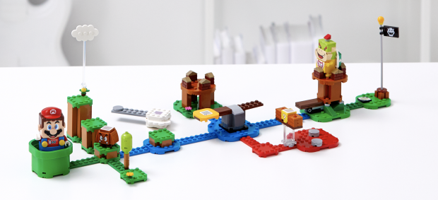 Lego poprvé ukazuje Mario stavebnice