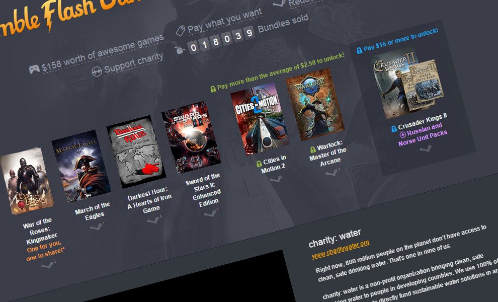 Humble Bundle ve jménu Paradoxu