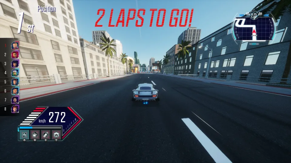 Při využití boostu vypadají Spy Racers trochu jako mobilní hra