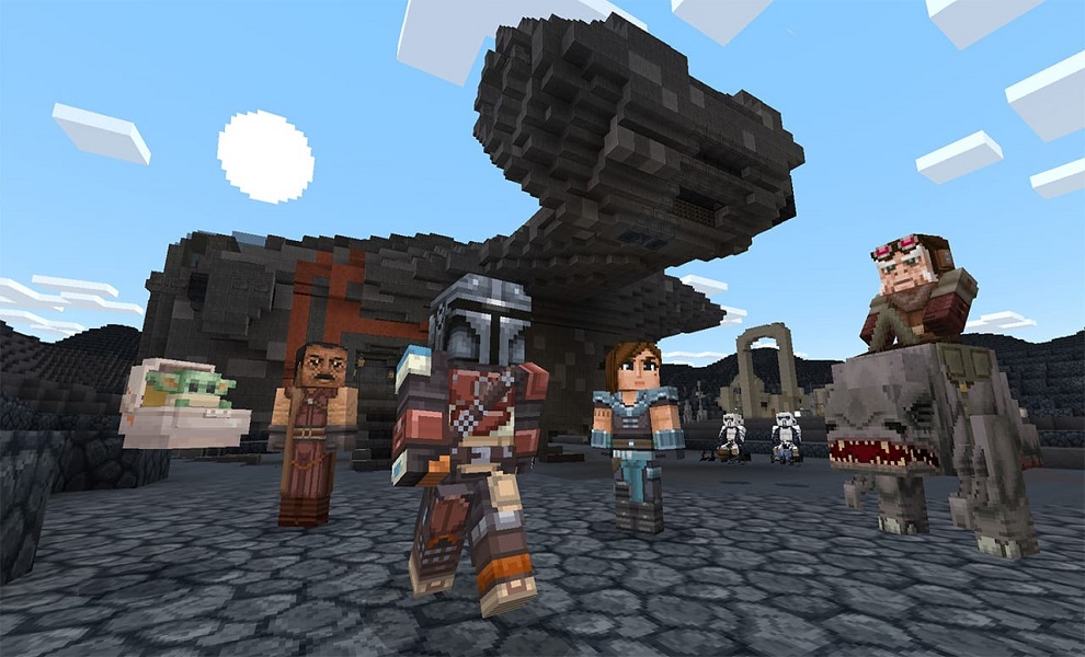 Do Minecraftu míří Star Wars DLC