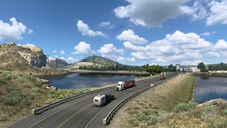 Kochejte se krásami Wyomingu v dvacetiminutové ukázce DLC pro American Truck Simulator