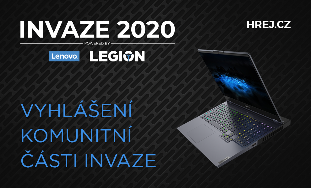 INVAZE 2020 - vyhlášení komunitní části