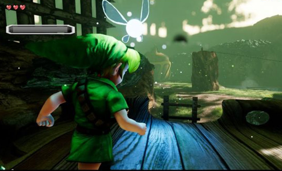 Takhle vypadá Ocarina of Time v UE4