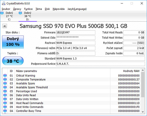 Samsung NVMe SSD 970 EVO Plus – ti nejrychlejší z nejrychlejších