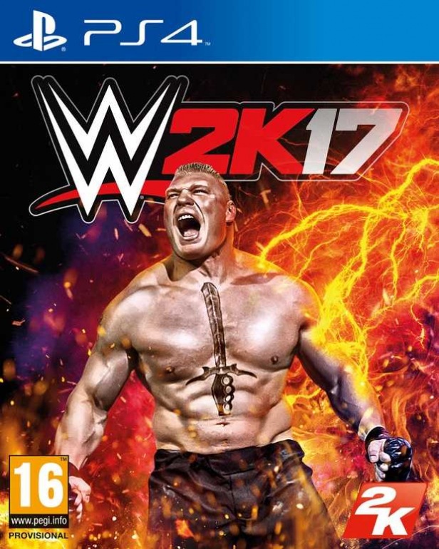 WWE 2K17 i na PS3 a X360, Lesnar na obalu