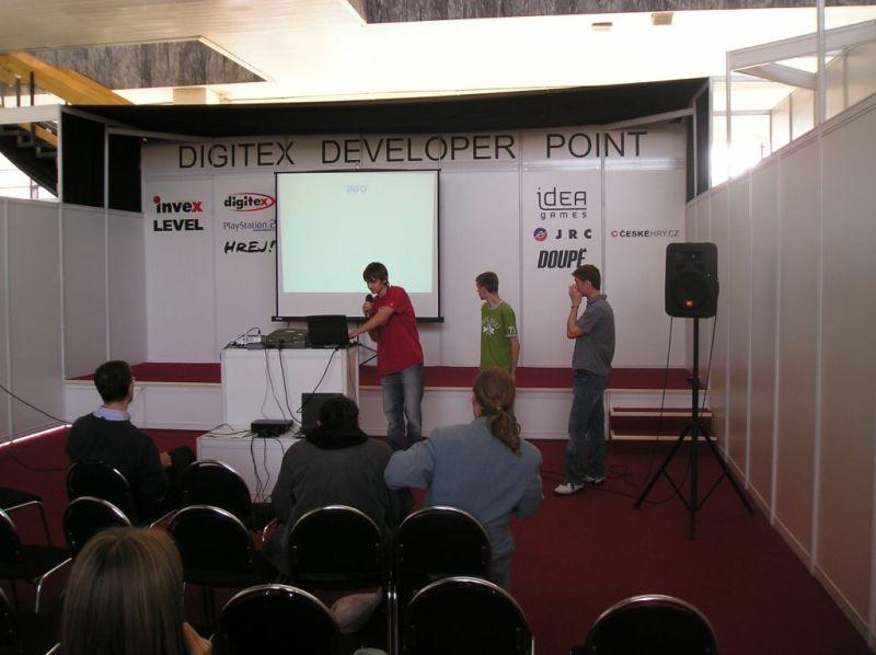 Invex 2006: Digitex Developer Point – vývojáři se předvádějí