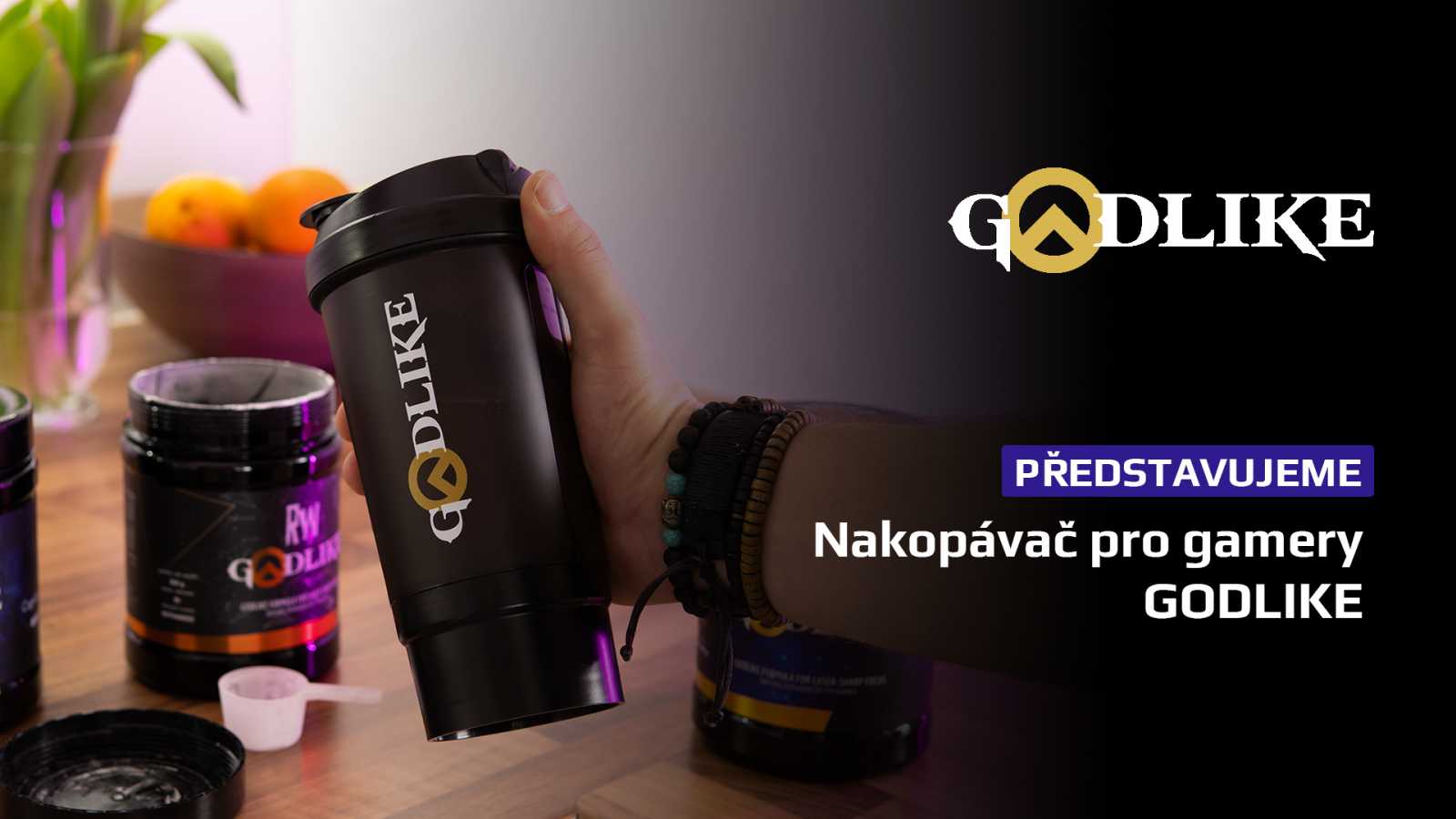 Godlike energy drink - poctivý cheat nejen do her