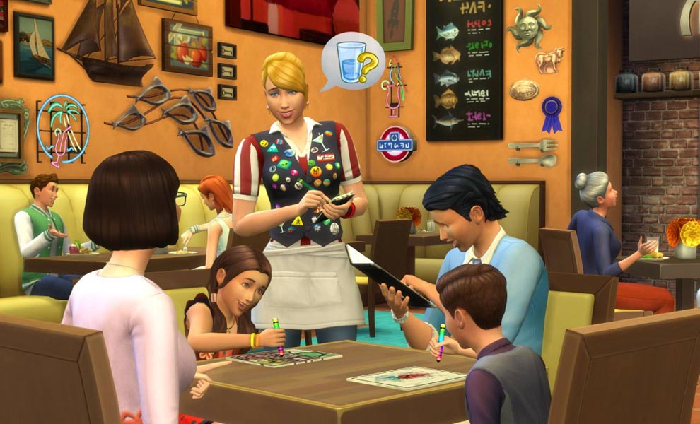 The Sims 4 v červnu zamíří do restaurace