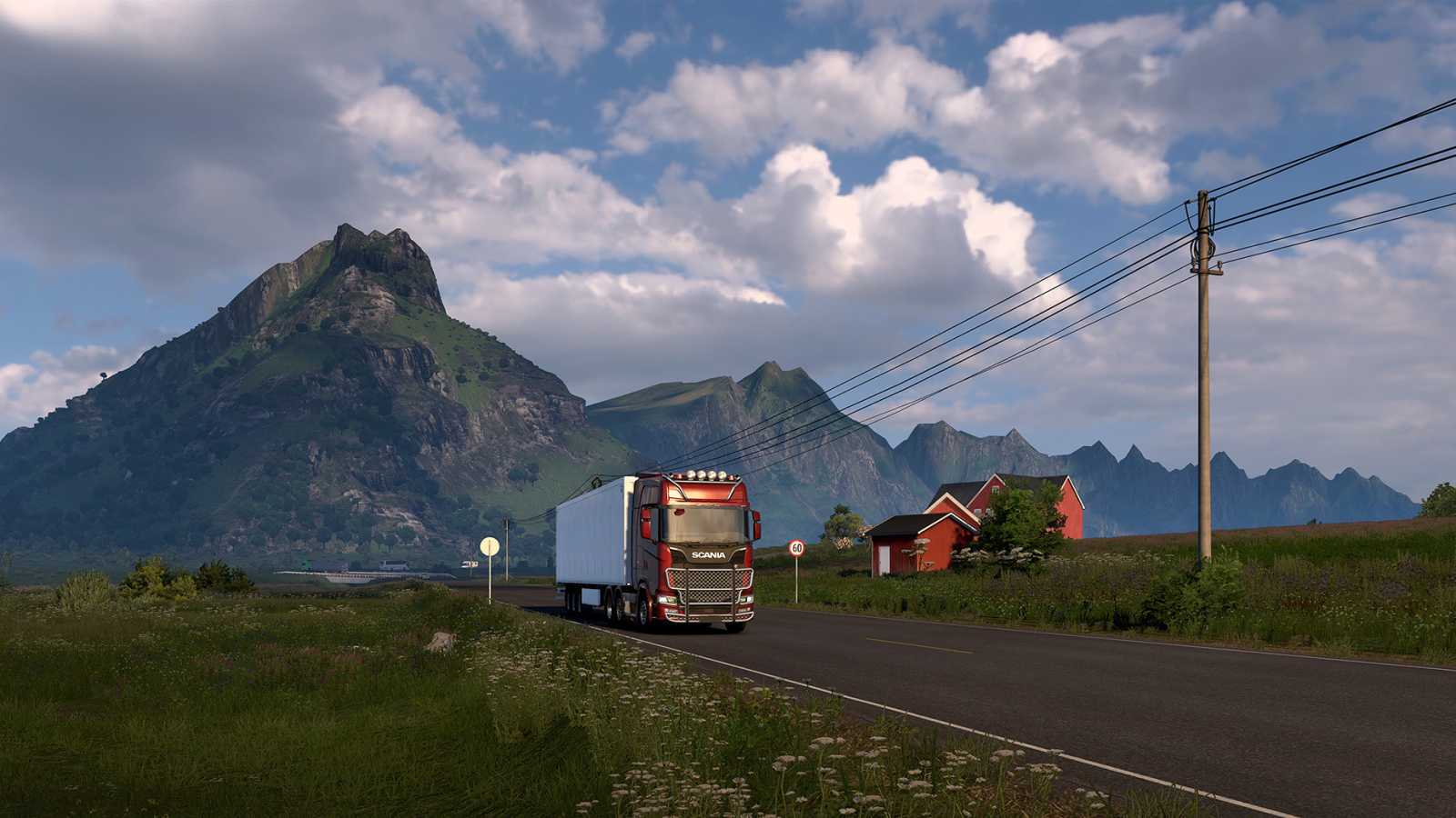 Sever volá. Tvůrci české hry Euro Truck Simulator 2 oznámili skandinávské rozšíření Nordic Horizons