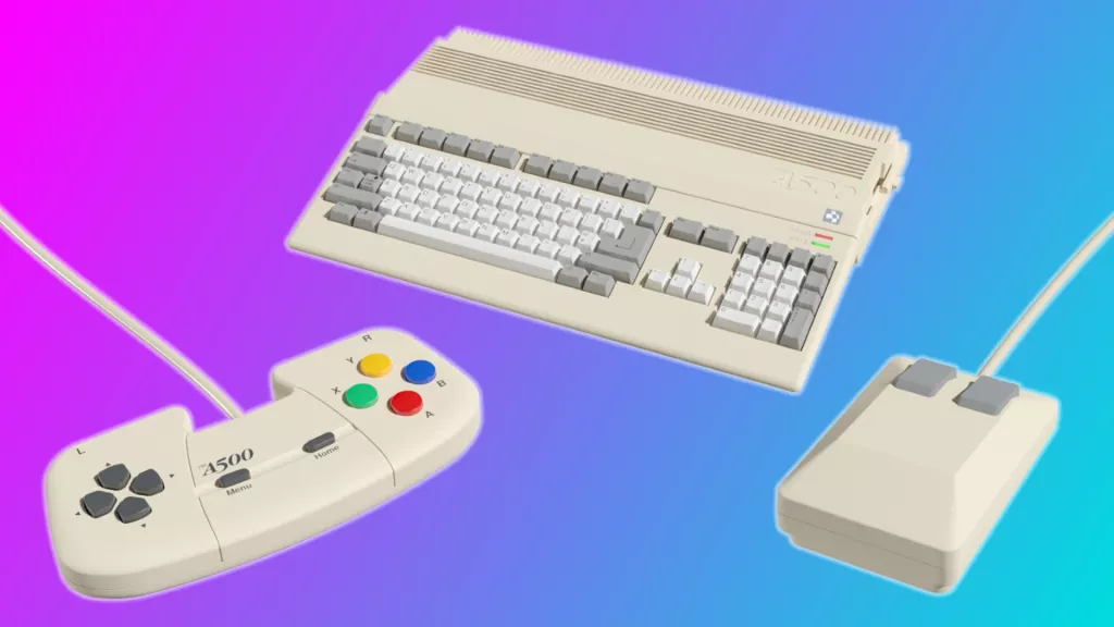 Příští rok se v obchodech objeví miniaturní Amiga 500 a spolu s ní 25 klasických her