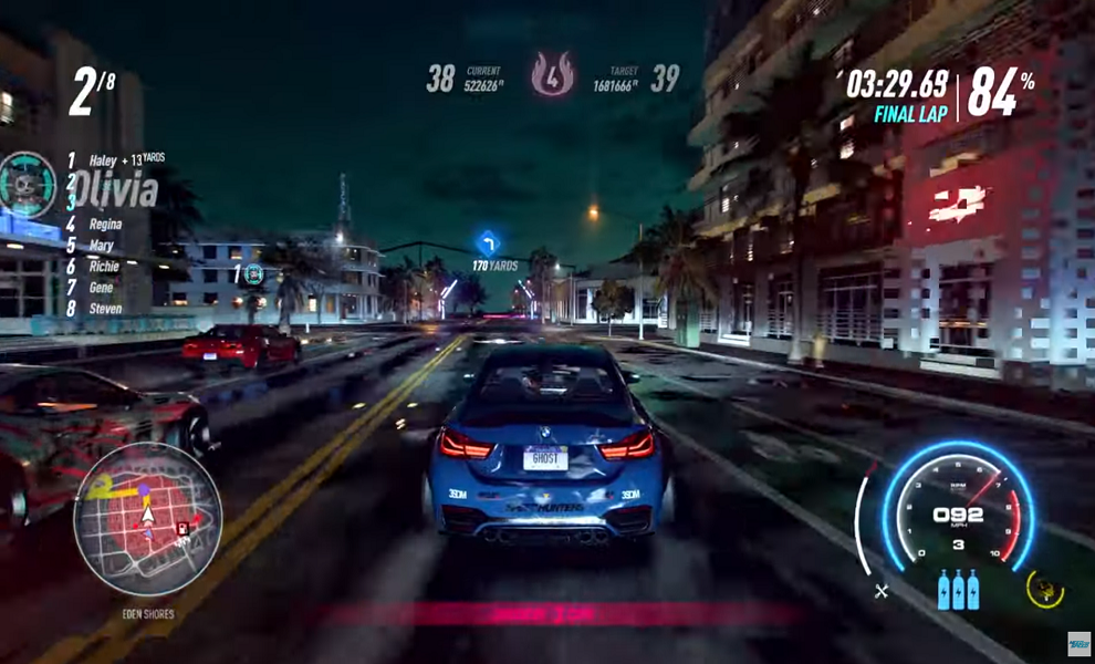 Need for Speed v gameplay traileru