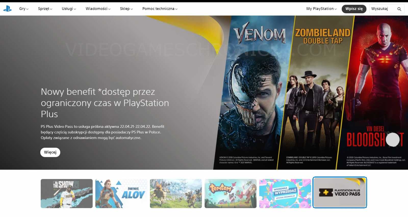 Sony možná s filmy neskončilo. Na polské stránce se objevila zmínka o PS Plus Video Pass