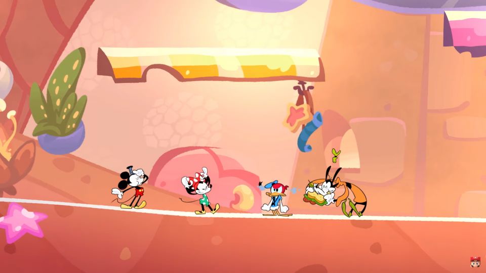 Nintendo Switch dostane kooperativní plošinovku Disney Illusion Island. Zahrajeme si za Mickeyho, Minnie, Donalda i Goofyho