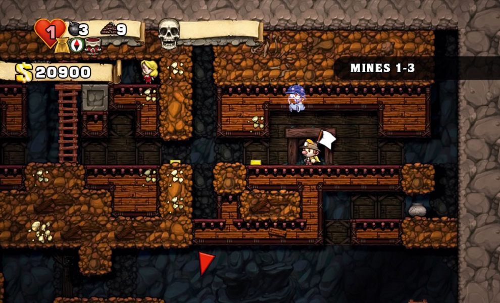 Jak na Spelunky na taneční podložce?