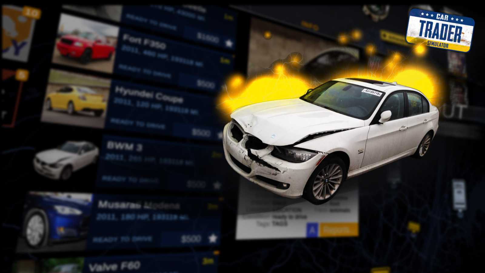 Car Trader Simulator – dojmy z hraní překvapivě zábavného simulátoru autobazarníka