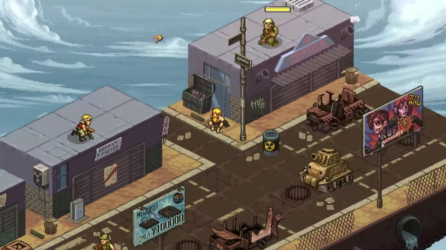 Metal Slug se vrací. S podtitulem Tactics vstoupí do žánru tahových strategií