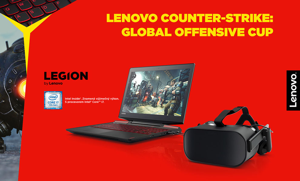 Zúčastni se Lenovo Counter-Strike: Global Offensive turnaje s dotací 20 000 Kč