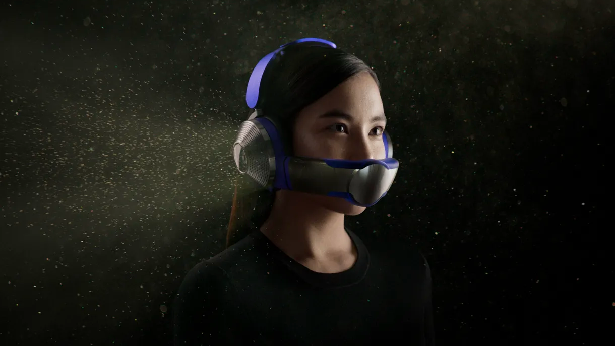 Dyson představil headset se zabudovaným čištěním vzduchu