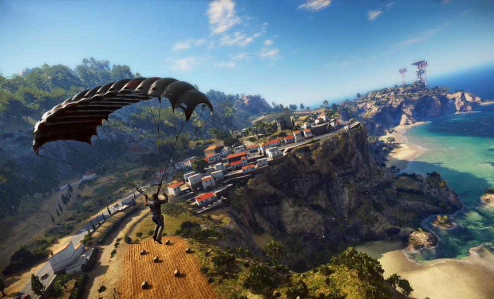 Sledujte přelet mapy v Just Cause 3