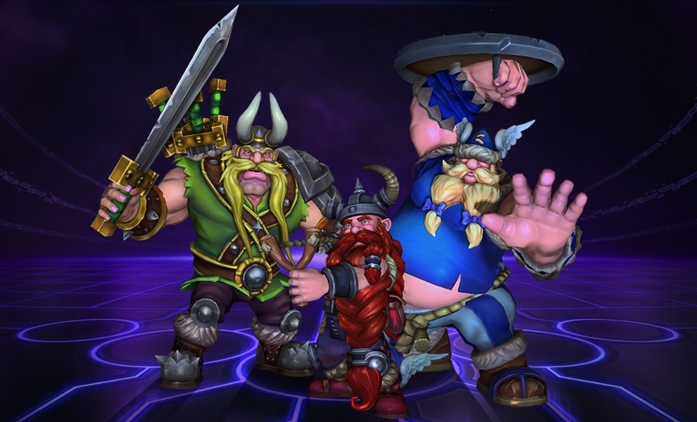 Lost Vikings jsou v Heroes of the Storm