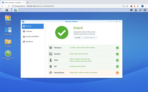 Synology DiskStation DS218+ - tip na hraní rovnou z NASu