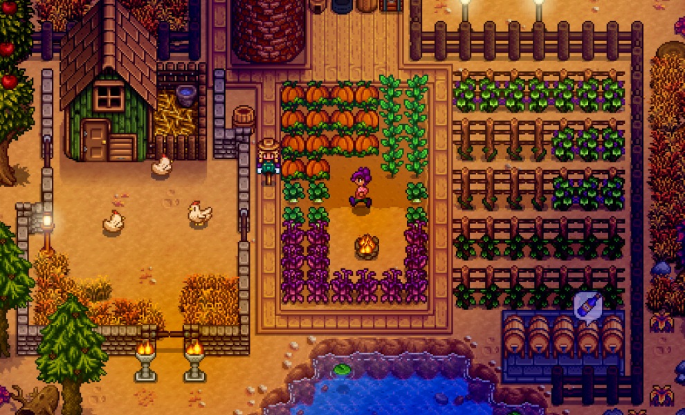 Multiplayer Stardew Valley se připomíná