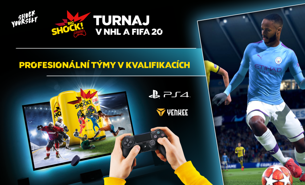 Hráči bojovali o Grand Finále Big Shock' FIFA