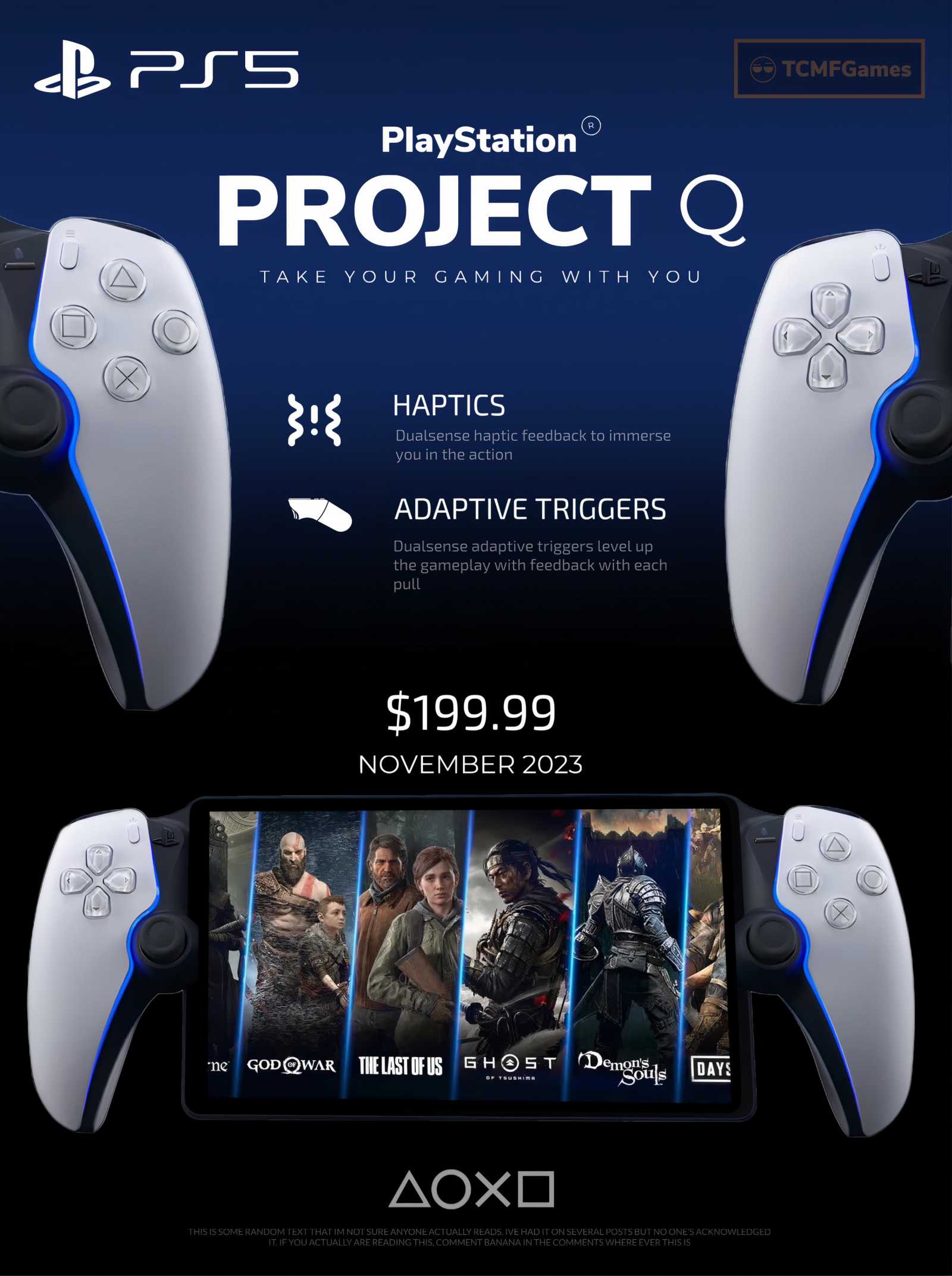 Nové informace o PlayStation Project Q: dorazí v listopadu, cena bude příznivá