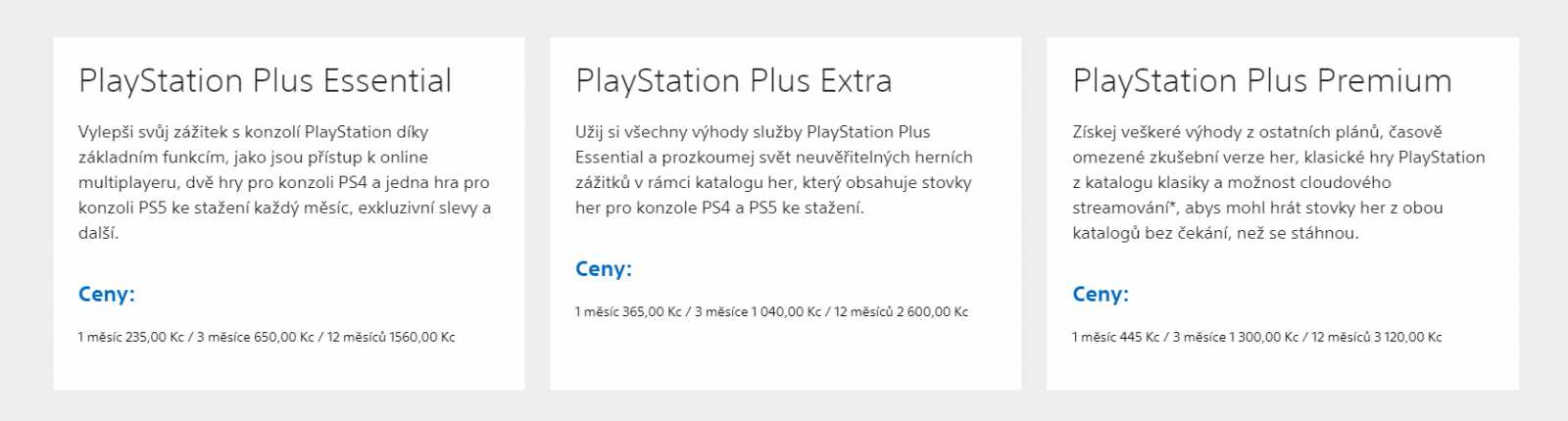 Česká pobočka PlayStationu odhaluje české ceny nového PlayStation Plus