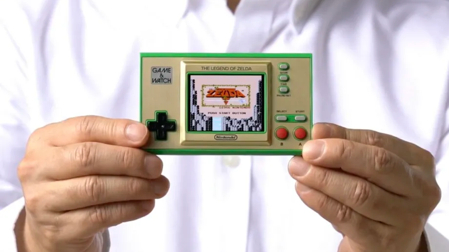 Nintendo oznámilo další Game & Watch. Malá konzole nabídne první hry ze série The Legend of Zelda