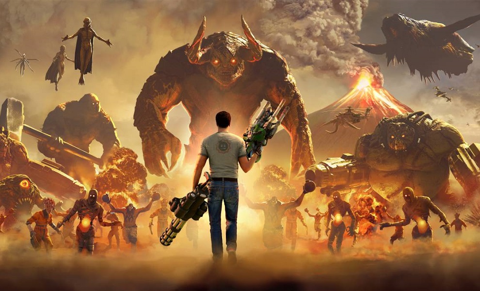 Serious Sam 4 se zcela bez varování objevil na konzolích PlayStation 5 a Xbox Series