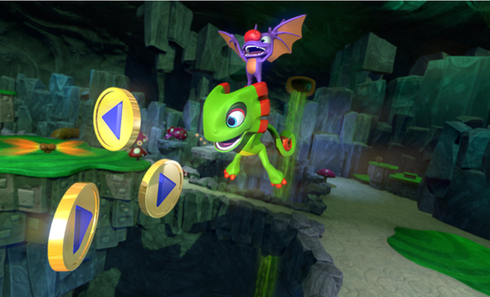 Yooka-Laylee se zaplatili za 40 minut