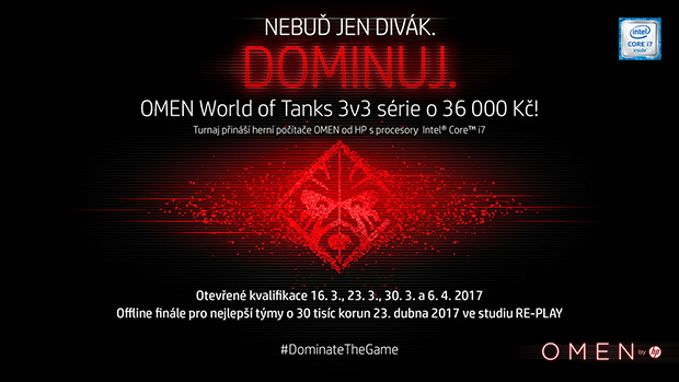 Zúčastni se OMEN World of Tanks turnaje a vyhraj 36 000 Kč