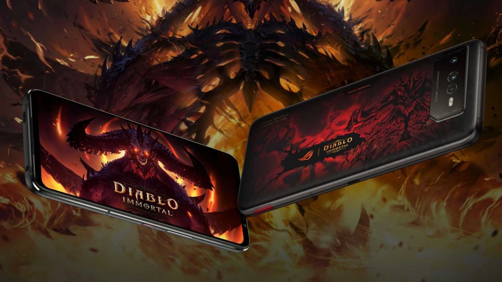 Asus má přímo ďábelský telefon. Výkonnou bestii ROG Phone 6 převlékl do stylu Diablo Immortal