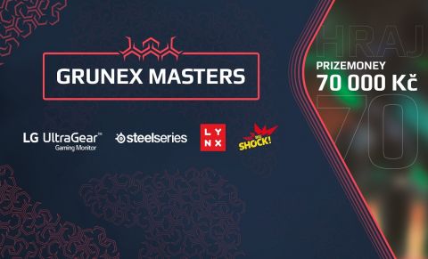 Přichází Grunex Masters o 70 000 Kč!