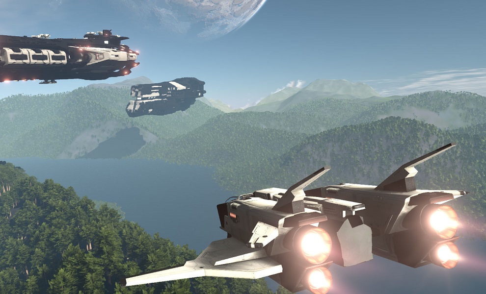 MMO Dual Universe v pre-alfa traileru