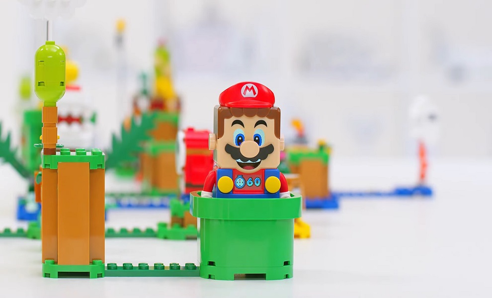 Lego poprvé ukazuje Mario stavebnice