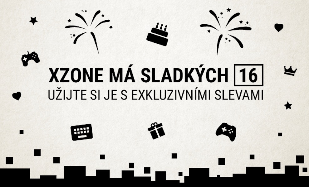 Oslavte s Xzone šestnácté narozeniny