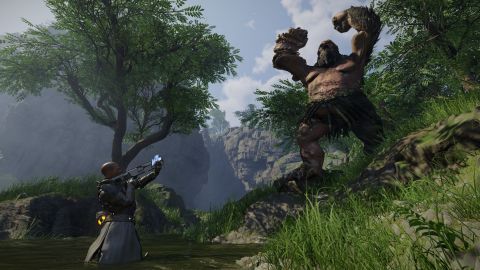Na zemi a ve vzduchu, s mečem i puškou. Trailer předvádí souboje v ELEX II