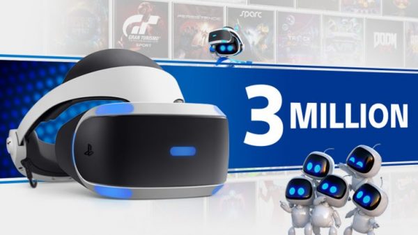 PS VR dosud prodalo přes 3 miliony kusů