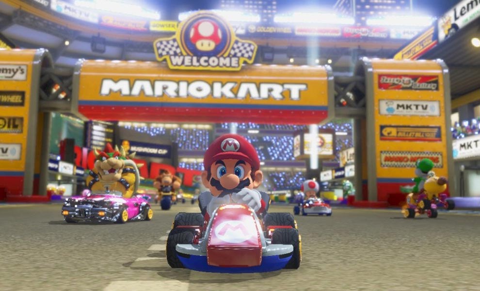 Hackeři se dostali do Mario Kart 8